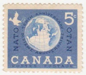 Північна Америка Северная Америка ^/--/^ Канада 1959 г.№ 326 * ^_^^^ Канада 1959 No 326* - фото фото фото