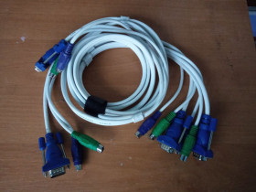 Кабелі Кабели ^/--/^ Кабель для KVM свича VGA+PS /--/ 2 to VGA+PS /--/ 2, 1.8 /--/ м, качественный ^_^^^ Кабель для KVM свіча VGA+PS /--/ 2 to VGA+PS /--/ 2, 1.8 /--/ м, якісний - фото фото фото