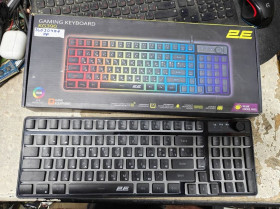 Клавіатури Клавиатуры ^/--/^ Клавиатура беспроводная 2 /--/ E Gaming KG /--/ 390 RGB Wireless/Bluetooth/USB Black № 26030407 ^_^^^ Клавіатура бездротова 2 /--/ E Gaming KG /--/ 390 RGB Wireless/Bluetooth/USB Black No 26030407 - фото фото фото