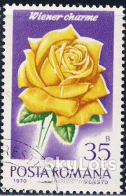 Румунія Румыния ^/--/^ Румыния 1970 флора цветы Mi 2869 ^_^^^ Румунія 1970 флора квіти Mi 2869 - фото фото фото