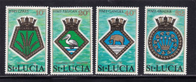 Фауна Фауна ^/--/^ NM Фауна . Ст. Люсия 1976 г ** - геральдика ^_^^^ NM Фауна . Ст. Люсія 1976 г ** - геральдика - фото фото фото