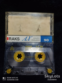 Касети Кассеты ^/--/^ Б/У Аудио кассета RAKS AX 90 ^_^^^ Б/У Аудіо касета RAKS AX 90 - фото фото фото