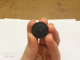 Франція Франция ^/--/^ 2 сантима 1856 г. ВВ. Франция. Наполеон ІІІ. Очень редкая. ^_^^^ 2 сантима 1856 г. ВВ. Франция. Наполеон III. Очень редкая. - фото фото фото