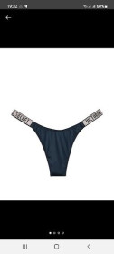 Труси Трусы ^/--/^ Женские трусики-бразильянки со стразами victoria&amp;apos;s secret ^_^^^ Жіночі трусики-бразильянки зі стразами victoria &amp;apos;s secret - фото фото фото