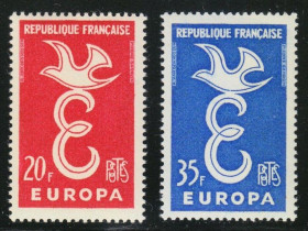 Інше Другое ^/--/^ Франция Европа СЕПТ 1958 ^_^^^ Франція Європа СЕПТ 1958 - фото фото фото