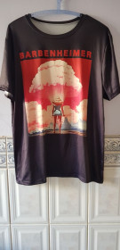 Футболки, майки Футболки, майки ^/--/^ Футболка &amp;quot;Barbenheimer&amp;quot;  (100% polyester, L) ^_^^^ Футболка &amp;quot;Barbenheimer&amp;quot; (100% polyester, L) - фото фото фото