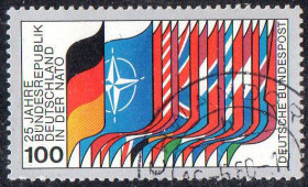 Інші країни Другие страны ^/--/^ ФРН 1980 - 25 років членства в НАТО  (Гб) ^_^^^ ФРГ 1980 - 25 лет членства в НАТО (Гб) - фото фото фото