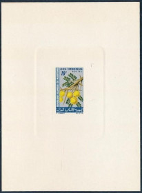 Інше Другое ^/--/^ Мавритания Флора Фрукты Люкс-блок 1966 ^_^^^ Флора Фрукти Люкс-блок 1966 - фото фото фото