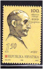 Інші країни Другие страны ^/--/^ ZM Хорватия  1998 г MNH - личности ^_^^^ ZM Хорватія 1998 р MNH - особистості - фото фото фото