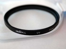 Світлофільтри Светофильтры ^/--/^ УФ Фильтр 55 /--/ мм Green.L 55 mm UV Nikon Canon Sony ^_^^^ Фільтр 55 мм Green.L 55 mm UV Nikon Canon Sony - фото фото фото