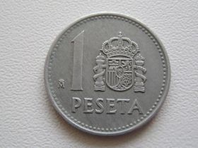 Іспанія Испания ^/--/^ Испания 1 песета 1987 года 22515 ^_^^^ Іспанія 1 песета 1987 22515 - фото фото фото