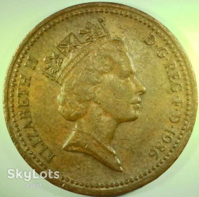 Єлизавета II (після ) Елизавета II (после ) ^/--/^ Великобритания 1 пенни, 1986 №175 ^_^^^ Велика Британія 1 пенні, 1986 No /--/ 175 - фото фото фото