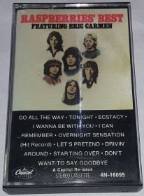 Касети Кассеты ^/--/^ RASPBERRIES Featuring ERIC CARMEN Raspberries&amp;apos; Best  (Featuring Eric Carmen). Cassette US ^_^^^ RASPBERRIES Featuring ERIC CARMEN Raspberries & Best (Featuring Eric Carmen). Cassette US - фото фото фото