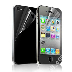 Плівки для екранів Пленки для экранов ^/--/^ Плёнка защитная iPhone 4/4 /--/ S на обе стороны глянцевая  (10 пар) ^_^^^ Плівка захисна iPhone 4/4 /--/ S на обидві сторони глянцева (10 пар) - фото фото фото