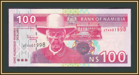 Інші країни Другие страны ^/--/^ Намибия 100 долларов 2003 P-9  (9 /--/ A) UNC ^_^^^ Намібія 100 доларів 2003 P-9 (9 /--/ A) UNC - фото фото фото