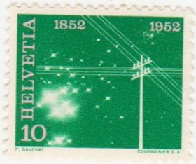 Швейцарія Швейцария ^/--/^ Швейцария 1952  г. № 561 ** ^_^^^ Швейцарія 1952 No 561 ** - фото фото фото