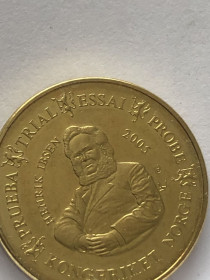 Норвегія Норвегия ^/--/^ 20 євроцентів  2005 р. Пробна монета Норвегії. Генрік Ібсен. SPECIMEN. Європроба. ^_^^^ 20 евроцентов 2005 г. Пробная монета Норвегии. Генрик Ибсен. SPECIMEN. Европроба. - фото фото фото