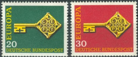 Інше Другое ^/--/^ ФРГ Европа СЕПТ 1968 ^_^^^ ФРН Європа СЕПТ 1968 - фото фото фото