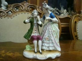Статуетки, Скульптури, Фігурки, Фарфор Статуэтки, Скульптуры, Фигурки, Фарфор ^/--/^ Антикварная Статуэтка Дама и Кавалер Фарфор Германия ^_^^^ Антикварна статуетка Дама і Кавалер Фарфор Німеччина - фото фото фото