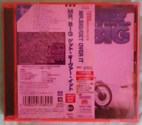 Музичні диски Музыкальные диски ^/--/^ CD Mr. Big – Get Over It       (1999, Atlantic AMCY-7080, Enhanced, Limited Edition, OBI, Matrix AMCY-7080 1, Japan) ^_^^^ CD Mr. Big – Get Over It (1999, Atlantic AMCY-7080, Enhanced, Limited Edition, OBI, Matrix AMCY-7080 1, Japan) - фото фото фото