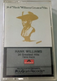 Касети Кассеты ^/--/^ HANK WILLIAMS 24 Of Hank Williams&amp;apos; Greatest Hits Twin Pack. Cassette US ^_^^^ HANK WILLIAMS 24 Of Hank Williams & Greatest Hits Twin Pack. Cassette US - фото фото фото