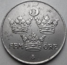 Швеція Швеция ^/--/^ Швеция 5 эре 1950 железо зл/05 /--/ ш /--/ 0 ^_^^^ Швеція 5 ере 1950 залізо зл/05 /--/ ш /--/ 0 - фото фото фото