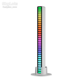 Лампи Лампы ^/--/^ Акустична світлодіодна RGB led лампа різнокольорова ^_^^^ Акустическая светодиодная RGB led лампа разноцветная - фото фото фото
