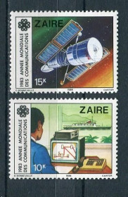 Освоєння космосу Освоение космоса ^/--/^ Заир Congo Kinshasa  Zaire Космос 1 MNH ^_^^^ Заїр Congo Kinshasa Zaire Космос 1 MNH - фото фото фото