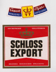 Етикетки Этикетки ^/--/^ ПИВНАЯ ЭТИКЕТКА  ПИВО  SCHLOSS EXPORT   ГЕРМАНИЯ  ^_^^^ Пивна етика Піво SCHLOSS EXPORT - фото фото фото