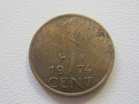Нідерланди Нидерланды ^/--/^ Нидерланды 1 цент 1974 года 32306 ^_^^^ Нідерланди 1 цент 1974 року 32306 - фото фото фото