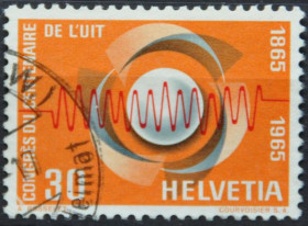 Інше Другое ^/--/^ Швейцария ITU UIT Космос Телекоммуникации 1965 ^_^^^ Швейцарія ITU UIT Космос Телекомунікації 1965 - фото фото фото