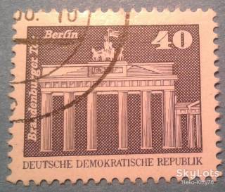 Архітектура Архитектура ^/--/^ ГДР 1980 архитектура Берлин стандарт Mi 2541 ^_^^^ 1980 архітектура Берлін стандарт Mi 2541 - фото фото фото