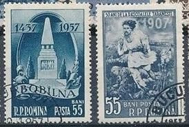 Інше Другое ^/--/^ Румыния 520-летие Крестьянского восстания в Бобильне 1957 ^_^^^ Румунія 520-річчя Селянського повстання в Бобільні 1957 - фото фото фото