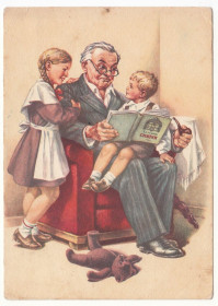 СРСР СССР ^/--/^ Интересная сказка 1956 Гундобин Р /--/ 8 ^_^^^ Цікава казка 1956 Гундобін Р /--/ 8 - фото фото фото