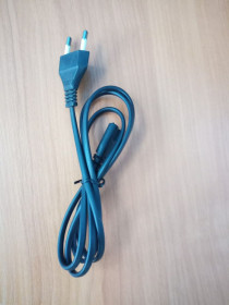 Кабелі Кабели ^/--/^ Кабель питания для оргтехники, блоков питания, ТВ 2 pin 1 м ^_^^^ Кабель живлення для оргтехніки, блоків живлення, ТБ 2 pin 1 м - фото фото фото