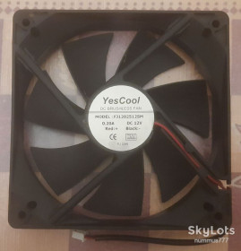 Блоки живлення Блоки питания ^/--/^ Вентилятор YesCool FJ /--/ 1202512 /--/ SM 120 /--/ x /--/ 120 /--/ x /--/ 25 мм 2 pin Тест ОК - фото фото фото