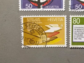 Фауна Фауна ^/--/^ Швейцария Фауна 1986 ^_^^^ Швейцарія Фауна 1986 - фото фото фото