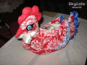 Готові вироби Готовые изделия ^/--/^ Пасхальная курочка-корзинка. Цена за одну. ^_^^^ Пасхальна курочка-кошик. Ціна за одну. - фото фото фото