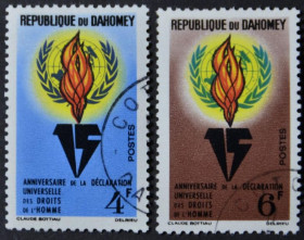 Інше Другое ^/--/^ Дагомея 15 лет Декларации прав человека 1963 ^_^^^ 15 років Декларації прав людини 1963 - фото фото фото