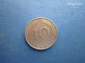 НДР, ФРН ГДР, ФРГ ^/--/^ Монета 10 пфенігів Німеччина ФРН 1978 F ^_^^^ Монета 10 пфеннигов Германия ФРГ 1978 F - фото фото фото