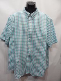 Сорочки Рубашки ^/--/^ Мужская рубашка с коротким рукавом DOCKERS р.54-56 025 /--/ ДРБУ (только в указанном размере, только 1 шт) ^_^^^ Чоловіча сорочка з коротким рукавом DOCKERS р.54-56 025 /--/ ДРБУ (тільки в зазначеному розмірі, тільки 1 шт) - фото фото фото