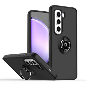 Чохли, бампера Чехлы, бампера ^/--/^ Чохол Fiji Colorframe для Infinix Hot 50 Pro (X /--/ 6881) матовий бампер з кільцем підставкою Black ^_^^^ Чехол Fiji Colorframe для Infinix Hot 50 Pro (X /--/ 6881) матовый бампер с кольцом подставкой Black - фото фото фото