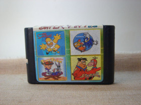 Sega Sega ^/--/^ Заголовок: Гра Картридж Sega Mega Drive Super 4 in 1 KC-430: Tiny Toon Adventures, The Flintstones ENG ^_^^^ Игра Картридж Sega Mega Drive Super 4 in 1 KC-430: Tiny Toon Adventures, The Flintstones ENG - фото фото фото