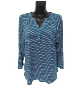 Кофти Кофты ^/--/^ Блуза женская Rbossi 5720-1 XL синяя ^_^^^ Блуза жіноча Rbossi 5720-1 XL синя - фото фото фото