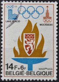 Інше Другое ^/--/^ Бельгия Спорт ОИ Москва-80, Лейк-Плэсид-80  1978 ^_^^^ Бельгія Спорт ОІ Москва-80, Лейк-Плесід-80 1978 - фото фото фото