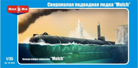 Інше Другое ^/--/^ Mikromir 35008 - Сверхмалая подводная лодка Molch, 1/35 ^_^^^ Mikromir 35008 - Надмалий підводний човен Molch, 1/35 - фото фото фото
