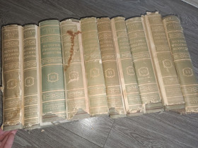 Видання - р. Издания - гг. ^/--/^ История русского искусства под редакцией И. Э. Грабаря 10 /--/ книг ^_^^^ Історія російського мистецтва під редакцією І.Е. Грабаря 10 /--/ книг - фото фото фото