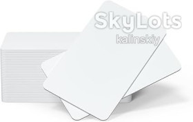 Інше Другое ^/--/^ Білі преміум пластикові картки для принтерів фотографічних бейджів CR /--/ 80 30 Mil 100 шт ^_^^^ Белые премиум пластиковые карточки для принтеров фотографических бейджей CR /--/ 80 30 Mil 100 шт - фото фото фото