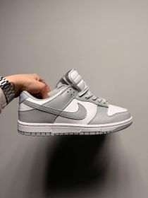 Кросівки Кроссовки ^/--/^ Nike SB Dunk Low Retro White Grey БРАК ^_^^^ Nike SB Dunk Low Retro White Grey - фото фото фото