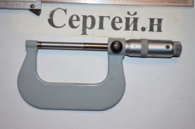 Інше Другое ^/--/^ Мікрометр МК 50-75 з твердосплавними робочими частинами  (СРСР) ^_^^^ Микрометр МК 50-75 с твердосплавными рабочими частями (СССР) - фото фото фото